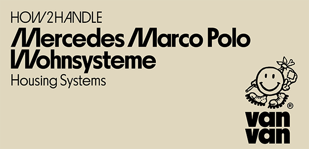 Mercedes Marco Polo: Housing systems